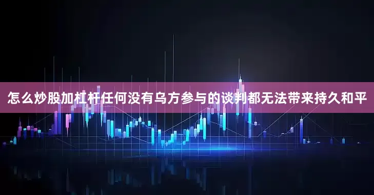 怎么炒股加杠杆任何没有乌方参与的谈判都无法带来持久和平