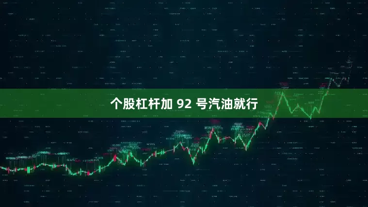 个股杠杆加 92 号汽油就行